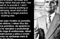 William Branham - Quote on Hunting (Citat o lovu) - 27/08/1961